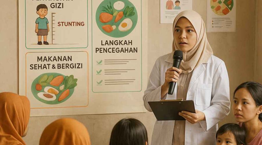 Edukasi pencegahan stunting