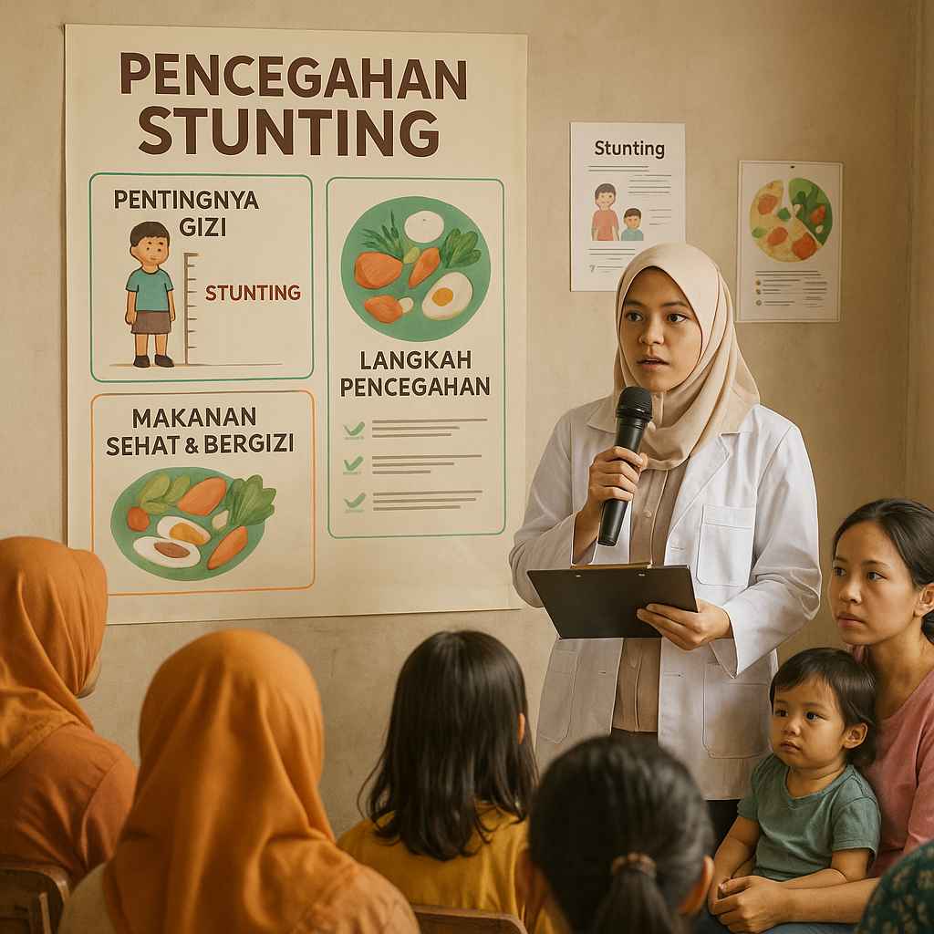 Edukasi pencegahan stunting